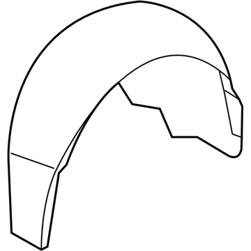 Chevy 92235904 Wheelhouse Liner