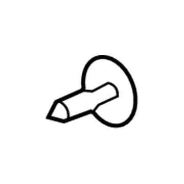 Chevy 11570637 Wheelhouse Liner Screw