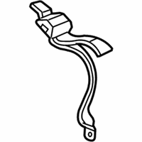 GMC Sonoma Seat Belt - 88934986 Lap Belt, Rear