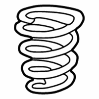 Chevrolet Malibu Coil Springs - 22132938 Coil Spring, Front