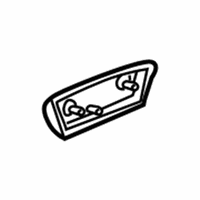 Cadillac Door Armrest - 10340189 Armrest Pad, Front Passenger Side