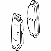 Chevrolet Impala Brake Pad - 18042417 Brake Pads