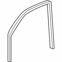 GMC Envoy Window Channel - 15177245 Run Channel, Front Driver Side