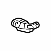 Buick Terraza Door Lock Cylinder - 15821966 Lock Cylinder, Front