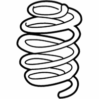 Chevrolet Venture Coil Springs - 22133038 Coil Spring, Front