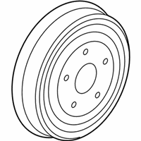 Chevrolet Equinox Brake Drum - 10304169 Drum