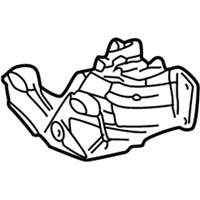 GMC Envoy Engine Mount Bracket - 15788793 Motor Mount, Front Passenger Side