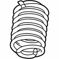 Chevrolet SSR Coil Springs - 15115531 Coil Spring, Rear