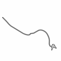 Chevrolet Cobalt Hood Cable - 15220451 Release Cable