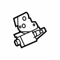 Chevrolet Malibu Door Latch Assembly - 15145724 Lock