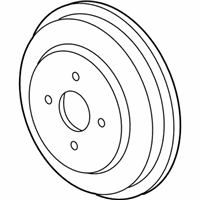 Chevrolet HHR Brake Drum - 10388690 Drum