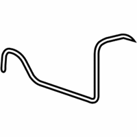 Cadillac STS Oil Cooler Hose - 19129770 Outlet Tube