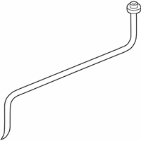 GMC Sierra 3500 Transmission Oil Cooler Hose - 15170219 Outlet Pipe, Upper