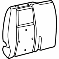 Buick Rendezvous Seat Cushion Pad - 88949107 Seat Back Pad