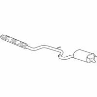 Buick LaCrosse Muffler - 15894108 Muffler & Pipe