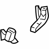 Chevrolet Venture Seat Belt - 88951211 Lap Belt, Teal