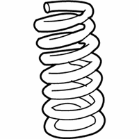 GMC Sierra 3500 Coil Springs - 15760837 Coil Spring, Front