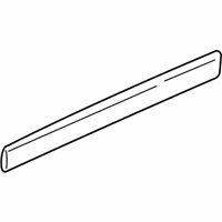 Buick Century Door Moldings - 10265384 Body Side Molding, Rear Passenger Side