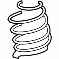Chevrolet Impala Coil Springs - 10391594 Coil Spring, Rear Passenger Side