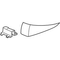 Buick Center Console - 10332458 Console, Gray