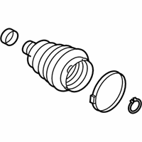 GMC CV Boot - 23218688 Outer Boot, Rear