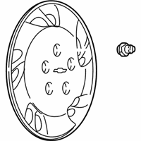 Chevrolet Venture Wheel Cover - 9593100 Wheel Cover, Silver Spark