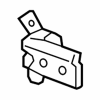 Cadillac Door Hinge - 13501711 Lower Hinge, Front Upper