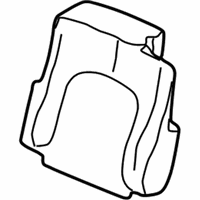 Cadillac DeVille Seat Cushion Pad - 88949984 Seat Back Pad