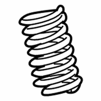 GMC Envoy Coil Springs - 15125889 Coil Spring, Front