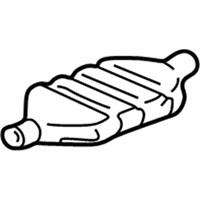 GMC C2500 Catalytic Converter - 15733230 Converter & Pipe