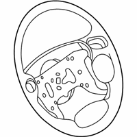 Buick Park Avenue Steering Wheel - 25761838 Steering Wheel, Gray