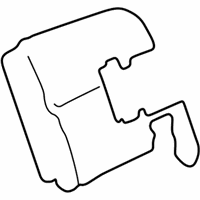 Cadillac Seville Seat Cushion Pad - 16806430 Seat Back Pad, Front Passenger Side