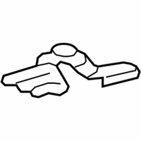 Chevrolet Malibu Control Arm Bracket - 15783028 Trailing Arm Bracket, Green Line, Rear Driver Side