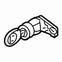 Chevrolet Aveo Door Lock Cylinder - 96414725 Lock Cylinder