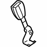 Cadillac CTS Seat Belt - 88955961 Buckle, Black