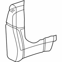 GMC Sonoma Seat Cushion Pad - 12377514 Seat Back Pad