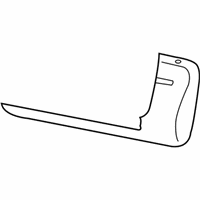 Chevrolet K3500 Seat Cushion Pad - 12381583 Seat Back Pad, Front