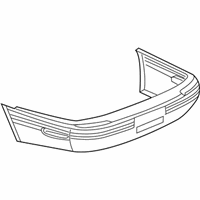 Buick Bumper - 25651625 Bumper Cover