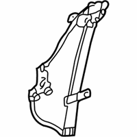 Chevrolet Monte Carlo Window Regulator - 10345288 Window Regulator, Front Passenger Side