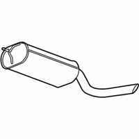 GMC Exhaust Resonator - 25786597 Resonator & Pipe