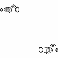 Chevrolet Aveo CV Boot - 96489854 Inner Boot