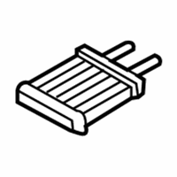 Chevrolet Aveo Heater Core - 96887038 Heater Core