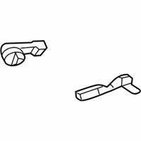 Buick Park Avenue Seat Belt - 12534862 Lap & Shoulder Belt, Rear Center