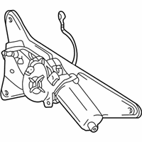 Chevrolet Tracker Wiper Motor - 30020895 Wiper Motor, Rear