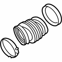 Cadillac XLR Air Hose - 15804964 Rear Duct