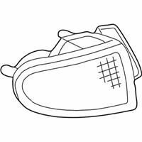 Buick Century Tail Light - 19149890 Tail Lamp Assembly, Passenger Side