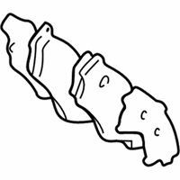 Chevrolet Tracker Brake Pad - 91174817 Brake Pads