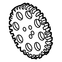 GMC Sierra 1500 Classic Cam Gear - 12576407 Camshaft Gear