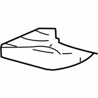 Cadillac XLR Seat Cushion Pad - 88994352 Seat Cushion Pad
