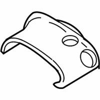 Buick Rendezvous Steering Column Cover - 10338951 Upper Shroud, Gray